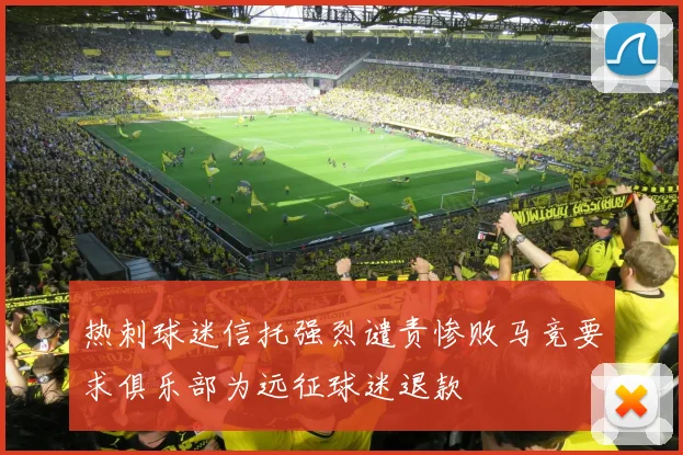 热刺球迷信托强烈谴责惨败马竞要求俱乐部为远征球迷退款